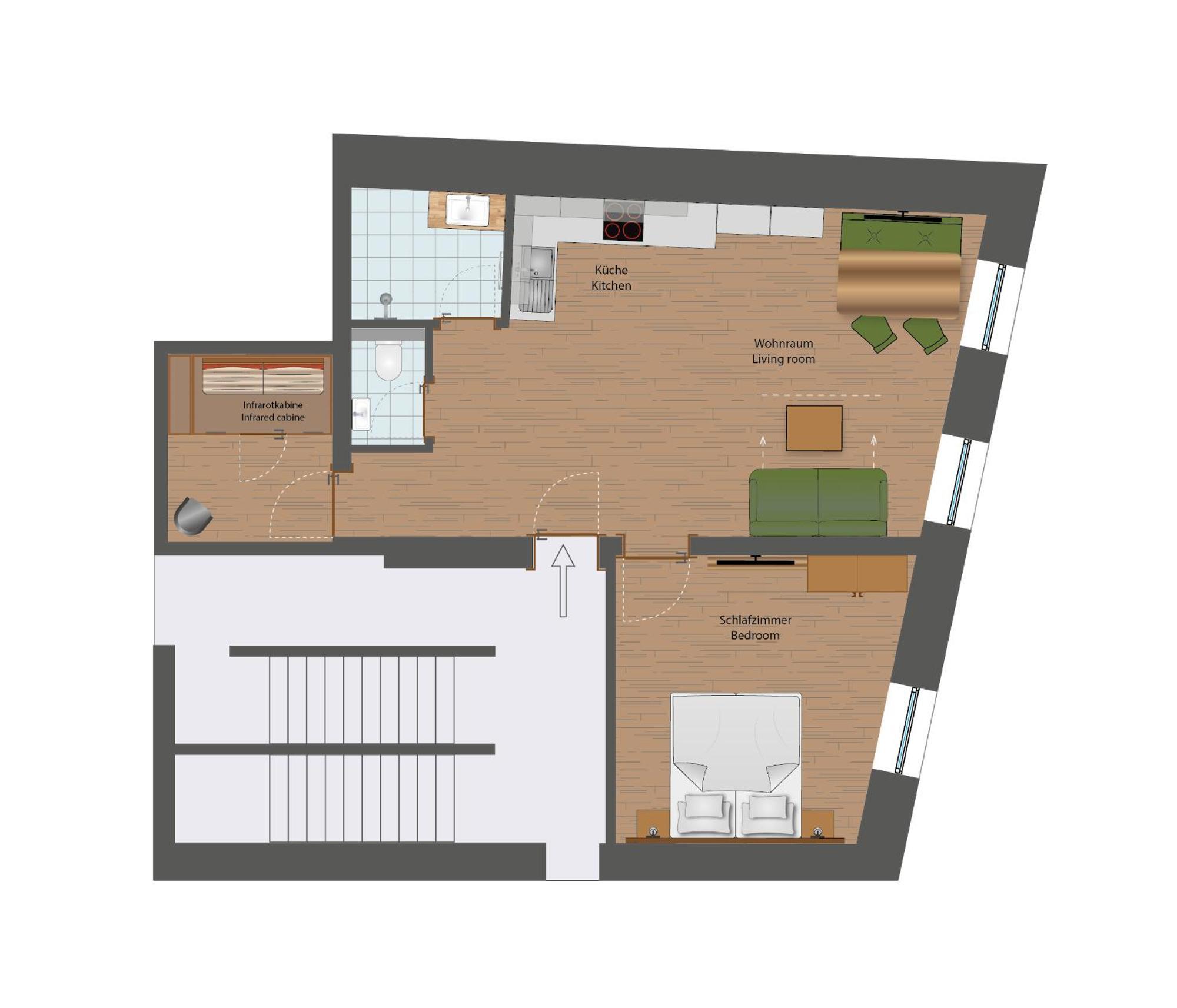 Apartmenthaus Goldeck Ried im Oberinntal Eksteriør billede
